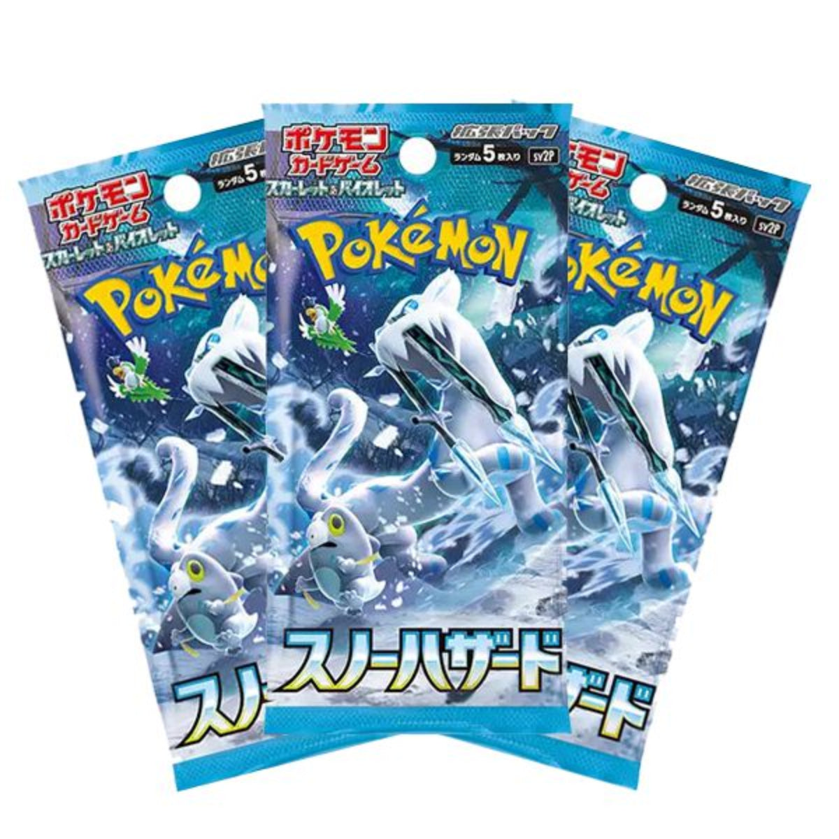 Pokemon Snow Hazard sv2P Japanese Booster Pack
